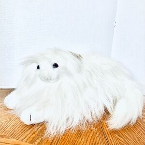 Dan Dee 18in Long Plush Persian Cat White Has Tags